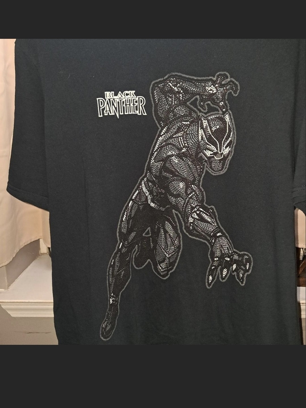 Avenger Black Black Panther Graphic Tee